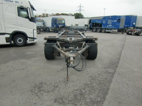 Krone Maxi Lafette BPW Achsen 3 Stück - Transportjer kontejnerësh/ Rimorkio me karroceri të çmontueshme: foto 2 Krone Maxi Lafette BPW Achsen 3 Stück - Transportjer kontejnerësh/ Rimorkio me karroceri të çmontueshme: foto 2