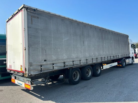 Krone SD Tautliner, Edscha-Verdeck, BPW-Achsen, Coil mehrere Einheiten verfügbar - Gjysmë rimorkio me tendë: foto 3 Krone SD Tautliner, Edscha-Verdeck, BPW-Achsen, Coil mehrere Einheiten verfügbar - Gjysmë rimorkio me tendë: foto 3