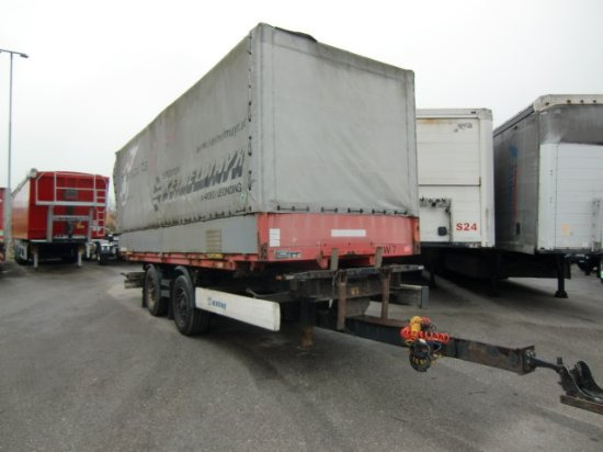 Krone ZZ/DC07 Tandem-Lafette, Standard, BPW-Achsen, Heckabstützung ohne Container - Transportjer kontejnerësh/ Rimorkio me karroceri të çmontueshme: foto 1 Krone ZZ/DC07 Tandem-Lafette, Standard, BPW-Achsen, Heckabstützung ohne Container - Transportjer kontejnerësh/ Rimorkio me karroceri të çmontueshme: foto 1