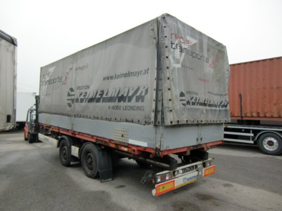Krone ZZ/DC07 Tandem-Lafette, Standard, BPW-Achsen, Heckabstützung ohne Container - Transportjer kontejnerësh/ Rimorkio me karroceri të çmontueshme: foto 4 Krone ZZ/DC07 Tandem-Lafette, Standard, BPW-Achsen, Heckabstützung ohne Container - Transportjer kontejnerësh/ Rimorkio me karroceri të çmontueshme: foto 4