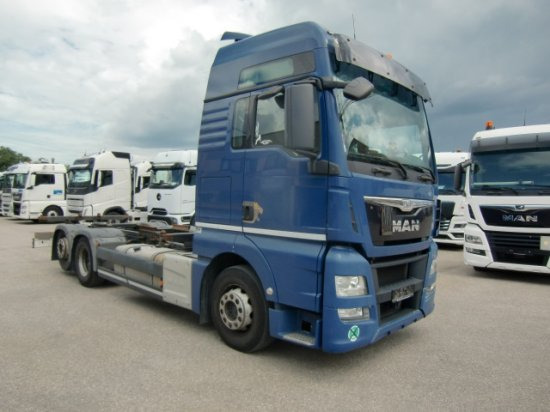 MAN TGX 26.440 XXL 6x2 Liftachse Euro 6 - Transportjer kontejnerësh/ Kamion me karroceri të çmontueshme: foto 3 MAN TGX 26.440 XXL 6x2 Liftachse Euro 6 - Transportjer kontejnerësh/ Kamion me karroceri të çmontueshme: foto 3