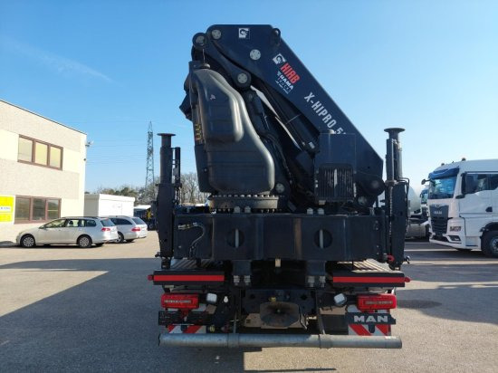 MAN TGX 26.510 BL Pritsche, Intarder, HIAB X-HIPRO 558EP-5, Alu-Felgen, Lenkachse, - Kamion me karroceri të hapur, Kamion me vinç: foto 5 MAN TGX 26.510 BL Pritsche, Intarder, HIAB X-HIPRO 558EP-5, Alu-Felgen, Lenkachse, - Kamion me karroceri të hapur, Kamion me vinç: foto 5
