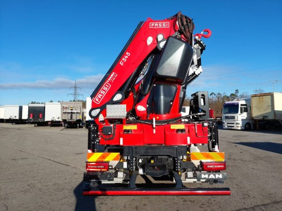 MAN TGX 26.510 LL Pritsche, Fassi F545RA.2.28XE, Containerverschlüsse, - Kamion me karroceri të hapur, Kamion me vinç: foto 3 MAN TGX 26.510 LL Pritsche, Fassi F545RA.2.28XE, Containerverschlüsse, - Kamion me karroceri të hapur, Kamion me vinç: foto 3