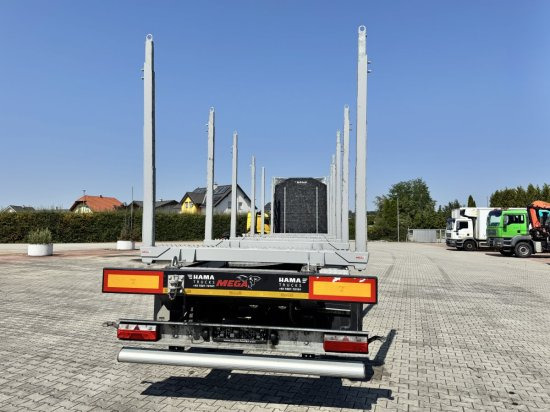 MEGA TIMBER LONG Holzauflieger 6 Rungenpaare - Gjysem rimorkio për transport druri: foto 5 MEGA TIMBER LONG Holzauflieger 6 Rungenpaare - Gjysem rimorkio për transport druri: foto 5
