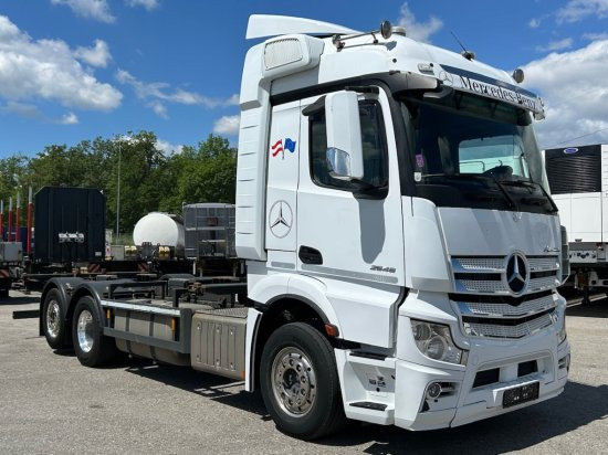 Mercedes-Benz Actros 2545 6x2 BDF E6, Retarder, Alufelgen - Transportjer kontejnerësh/ Kamion me karroceri të çmontueshme: foto 3 Mercedes-Benz Actros 2545 6x2 BDF E6, Retarder, Alufelgen - Transportjer kontejnerësh/ Kamion me karroceri të çmontueshme: foto 3
