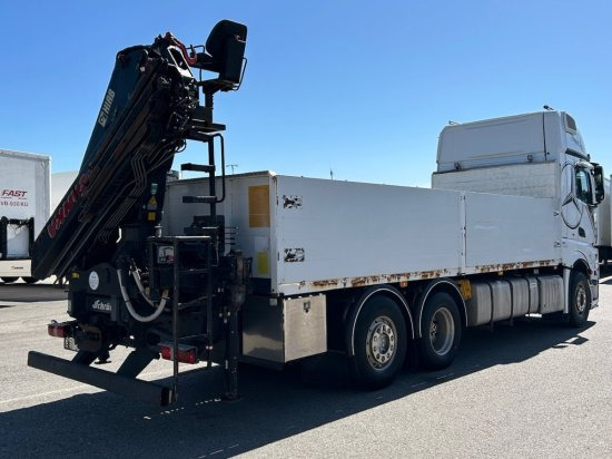 Mercedes-Benz Actros 2545 L 6x2, Retarder, Pritsche, Hiab XS 166 D-4 PRO, E5 - Kamion me karroceri të hapur, Kamion me vinç: foto 5 Mercedes-Benz Actros 2545 L 6x2, Retarder, Pritsche, Hiab XS 166 D-4 PRO, E5 - Kamion me karroceri të hapur, Kamion me vinç: foto 5