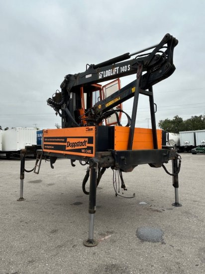 Plateau-Wechselpritsche mit Loglift 140S inkl. Rotator und Greifer - Transportjer kontejnerësh/ Rimorkio me karroceri të çmontueshme: foto 3 Plateau-Wechselpritsche mit Loglift 140S inkl. Rotator und Greifer - Transportjer kontejnerësh/ Rimorkio me karroceri të çmontueshme: foto 3