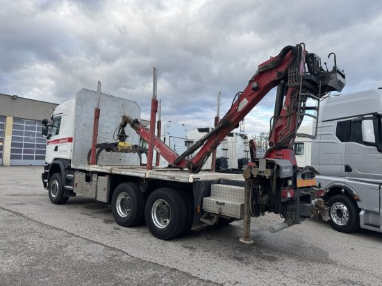 Scania G490 6X6 Blatt-Blatt Penz Kran 12.Z8.70 - Kamion për transport druri, Kamion me vinç: foto 4 Scania G490 6X6 Blatt-Blatt Penz Kran 12.Z8.70 - Kamion për transport druri, Kamion me vinç: foto 4