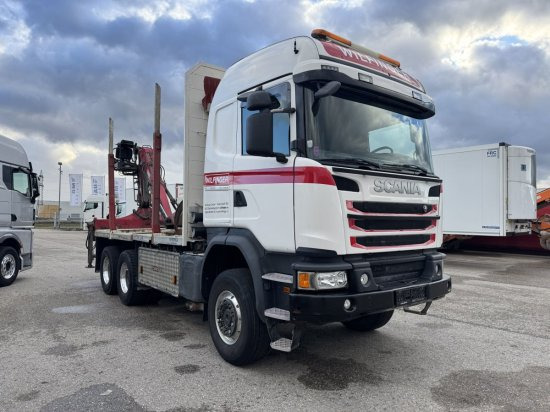 Scania G490 6X6 Blatt-Blatt Penz Kran 12.Z8.70 - Kamion për transport druri, Kamion me vinç: foto 1 Scania G490 6X6 Blatt-Blatt Penz Kran 12.Z8.70 - Kamion për transport druri, Kamion me vinç: foto 1