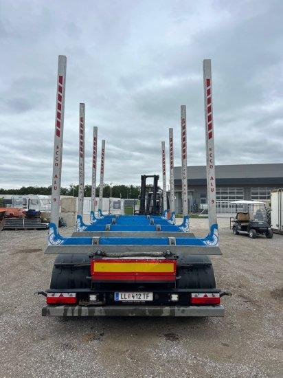 Schwarzmüller N-Serie 3-achs Holzanhänger 4 Rungenpaare - Rimorkio për transport druri: foto 3 Schwarzmüller N-Serie 3-achs Holzanhänger 4 Rungenpaare - Rimorkio për transport druri: foto 3