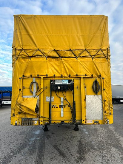 Schwarzmüller Spezialauflieger Schräglader, Coilmulde, Liftachse, Edscha-Verdeck, - Gjysmë rimorkio me tendë: foto 2 Schwarzmüller Spezialauflieger Schräglader, Coilmulde, Liftachse, Edscha-Verdeck, - Gjysmë rimorkio me tendë: foto 2