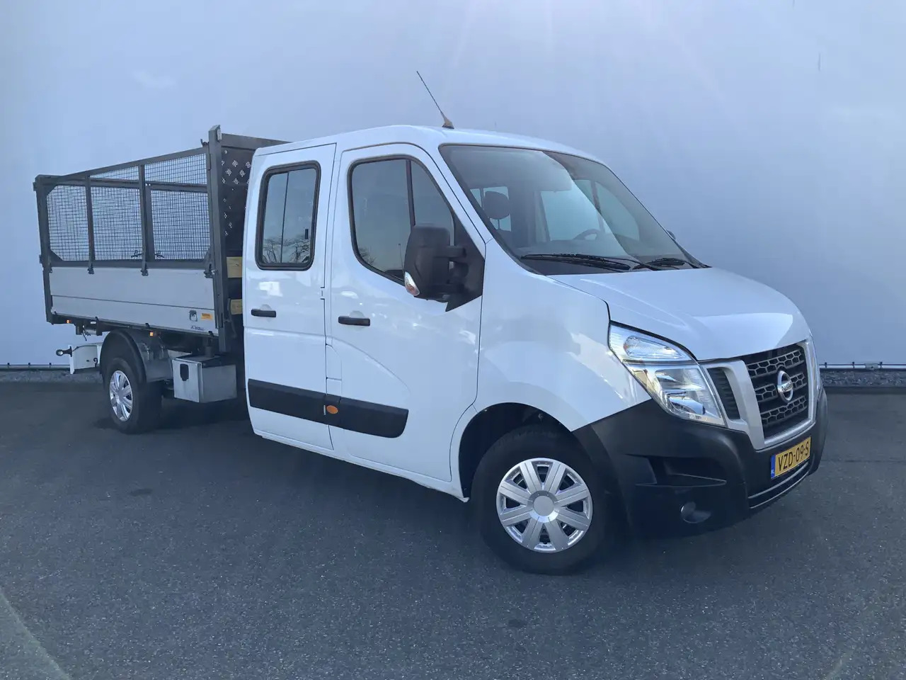 Kamioncine vetëshkarkuese Nissan NV400 2.3 dCi L3H1 Dub Cab 3 Zijde Kipper Airco Bakmaat: foto 15