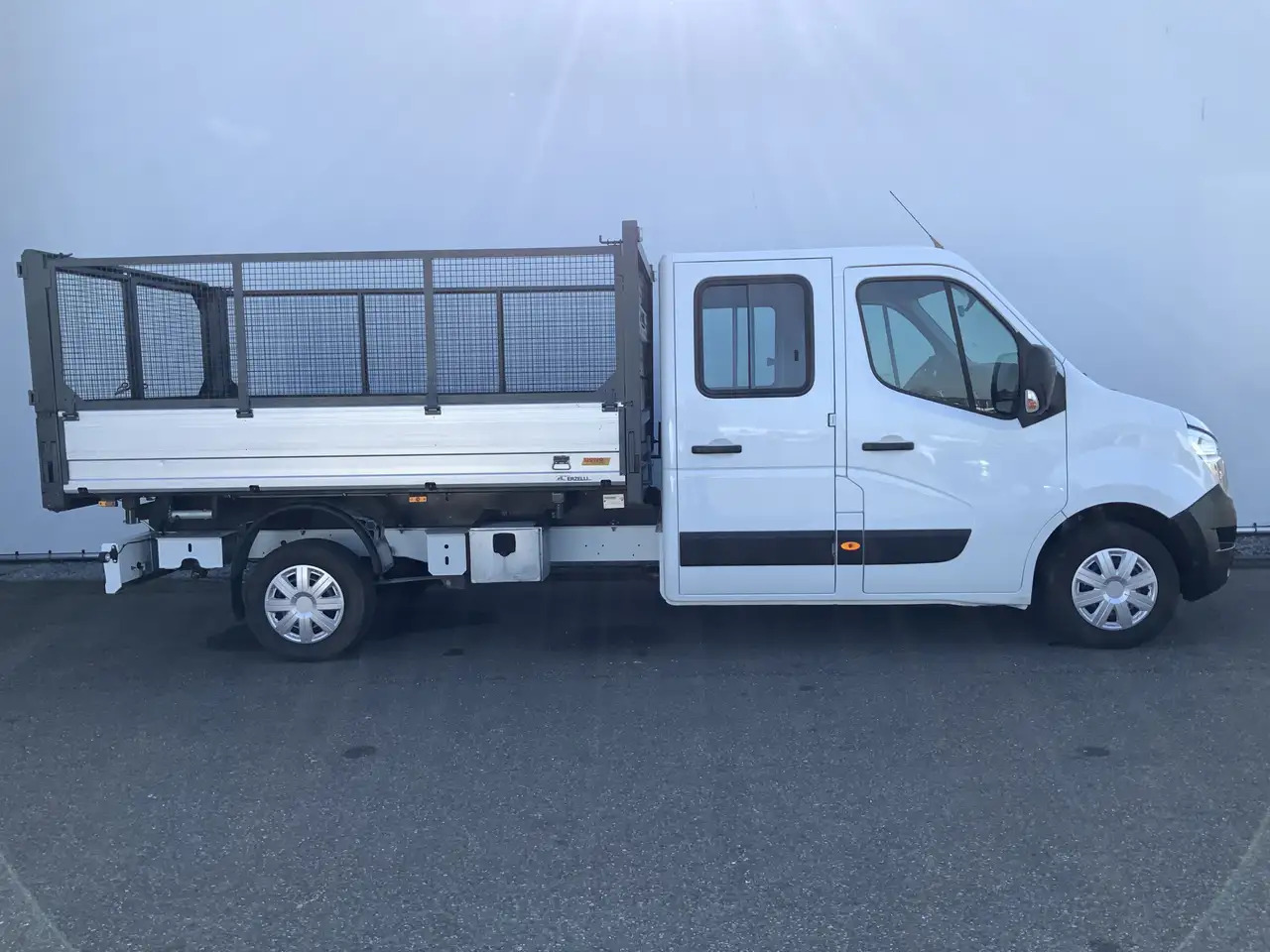 Kamioncine vetëshkarkuese Nissan NV400 2.3 dCi L3H1 Dub Cab 3 Zijde Kipper Airco Bakmaat: foto 23