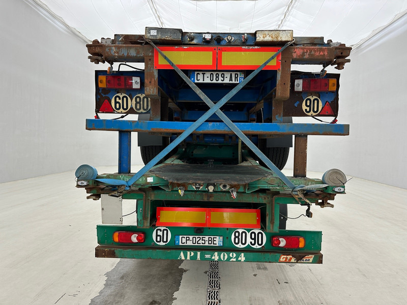 Fruehauf 4x Skelet 2 x 20-40 ft* - Transportjer kontejnerësh/ Gjysmë rimorkio me karroceri të çmontueshme: foto 5 Fruehauf 4x Skelet 2 x 20-40 ft* - Transportjer kontejnerësh/ Gjysmë rimorkio me karroceri të çmontueshme: foto 5