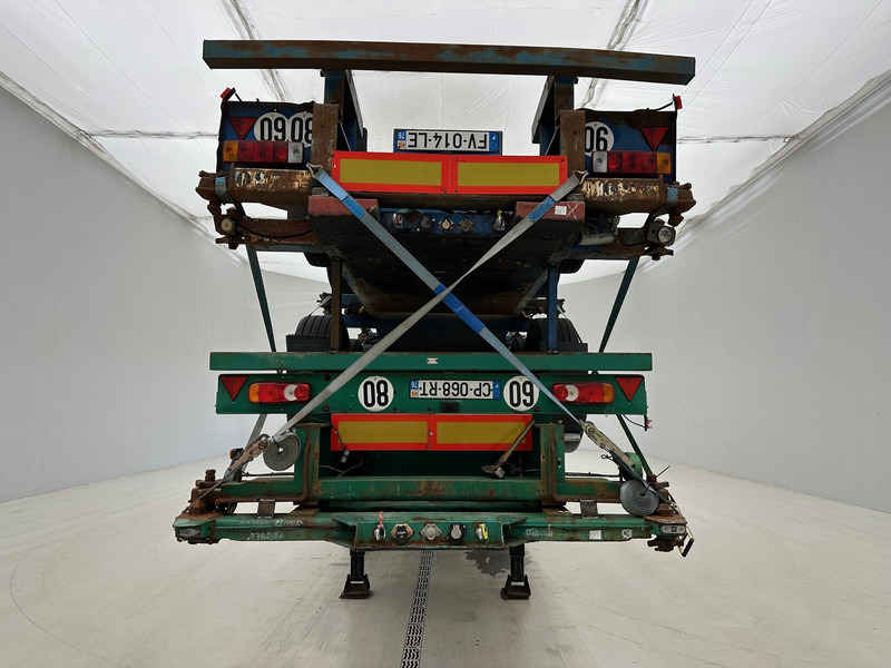 Fruehauf 4x Skelet 2 x 20-40 ft* - Transportjer kontejnerësh/ Gjysmë rimorkio me karroceri të çmontueshme: foto 2 Fruehauf 4x Skelet 2 x 20-40 ft* - Transportjer kontejnerësh/ Gjysmë rimorkio me karroceri të çmontueshme: foto 2