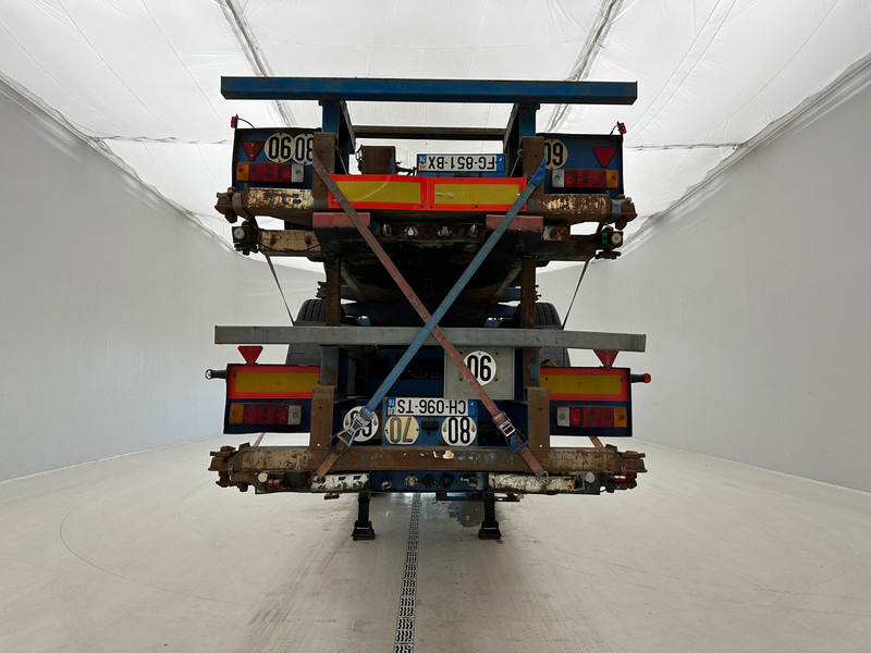 Fruehauf Stack 4 x Skelet 2 x 20-40 ft* - Transportjer kontejnerësh/ Gjysmë rimorkio me karroceri të çmontueshme: foto 2 Fruehauf Stack 4 x Skelet 2 x 20-40 ft* - Transportjer kontejnerësh/ Gjysmë rimorkio me karroceri të çmontueshme: foto 2