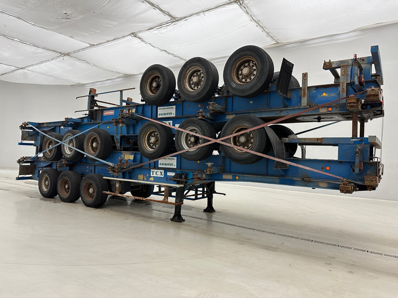 Fruehauf Stack 4 x Skelet 2 x 20-40 ft* - Transportjer kontejnerësh/ Gjysmë rimorkio me karroceri të çmontueshme: foto 3 Fruehauf Stack 4 x Skelet 2 x 20-40 ft* - Transportjer kontejnerësh/ Gjysmë rimorkio me karroceri të çmontueshme: foto 3