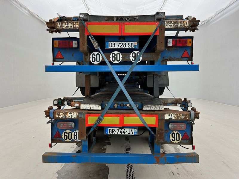 Fruehauf Stack 4 x Skelet 2 x 20-40 ft* - Transportjer kontejnerësh/ Gjysmë rimorkio me karroceri të çmontueshme: foto 5 Fruehauf Stack 4 x Skelet 2 x 20-40 ft* - Transportjer kontejnerësh/ Gjysmë rimorkio me karroceri të çmontueshme: foto 5