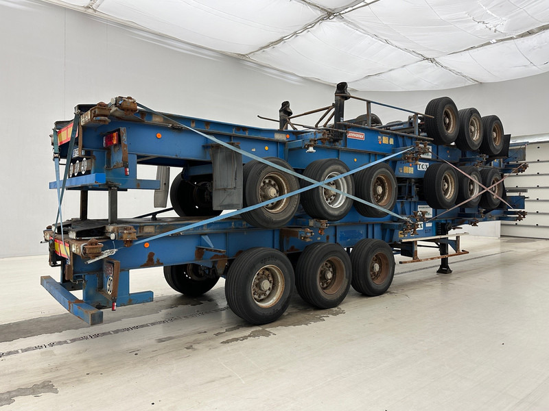 Fruehauf Stack 4 x Skelet 2 x 20-40 ft* - Transportjer kontejnerësh/ Gjysmë rimorkio me karroceri të çmontueshme: foto 4 Fruehauf Stack 4 x Skelet 2 x 20-40 ft* - Transportjer kontejnerësh/ Gjysmë rimorkio me karroceri të çmontueshme: foto 4