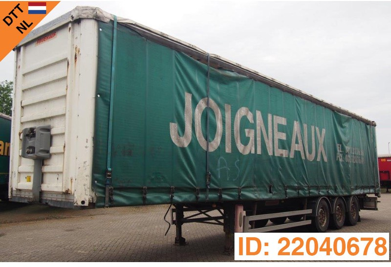 Fruehauf Tautliner - Gjysmë rimorkio me tendë: foto 1 Fruehauf Tautliner - Gjysmë rimorkio me tendë: foto 1