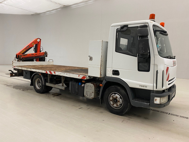Iveco 75E18* - Kamion me karroceri të hapur, Kamion me vinç: foto 3 Iveco 75E18* - Kamion me karroceri të hapur, Kamion me vinç: foto 3
