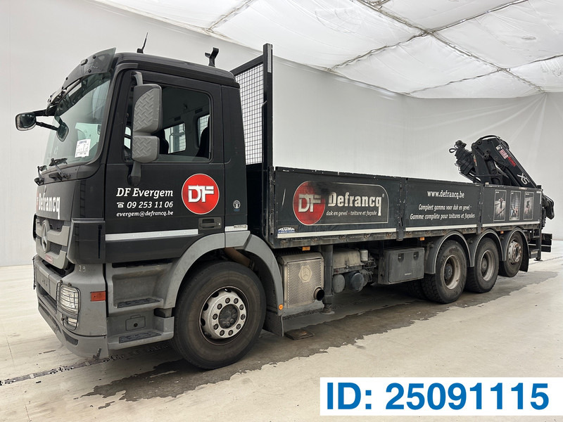 Mercedes-Benz Actros 3236 - 8x4 - Kamion me karroceri të hapur, Kamion me vinç: foto 1 Mercedes-Benz Actros 3236 - 8x4 - Kamion me karroceri të hapur, Kamion me vinç: foto 1
