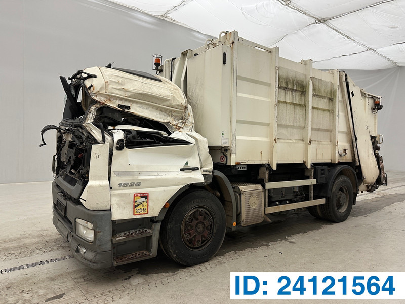 Mercedes-Benz Axor 1826 - Kamion mbeturinash: foto 1 Mercedes-Benz Axor 1826 - Kamion mbeturinash: foto 1