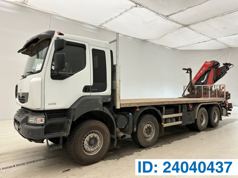 Renault Kerax 460 DXi - 8x4 - Kamion me karroceri të hapur, Kamion me vinç: foto 1 Renault Kerax 460 DXi - 8x4 - Kamion me karroceri të hapur, Kamion me vinç: foto 1
