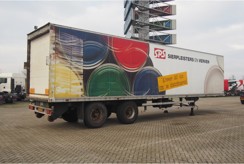 Talson Box semi-trailer - Gjysmë rimorkio me vagonetë të mbyllur: foto 3 Talson Box semi-trailer - Gjysmë rimorkio me vagonetë të mbyllur: foto 3