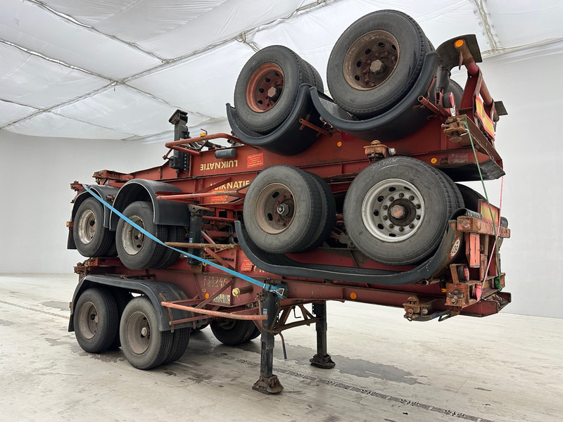 Van Hool Stack 4 x skelet 20 ft - Transportjer kontejnerësh/ Gjysmë rimorkio me karroceri të çmontueshme: foto 3 Van Hool Stack 4 x skelet 20 ft - Transportjer kontejnerësh/ Gjysmë rimorkio me karroceri të çmontueshme: foto 3