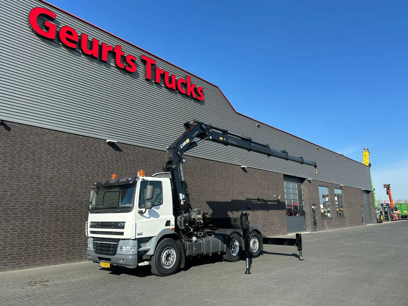 DAF CF 85 410 6X2 + HIAB 422EP-5 HIPRO TREKKER/SATTELZUG/TRACTOR UNIT/ CAMION - Kamion me vinç: foto 4 DAF CF 85 410 6X2 + HIAB 422EP-5 HIPRO TREKKER/SATTELZUG/TRACTOR UNIT/ CAMION - Kamion me vinç: foto 4