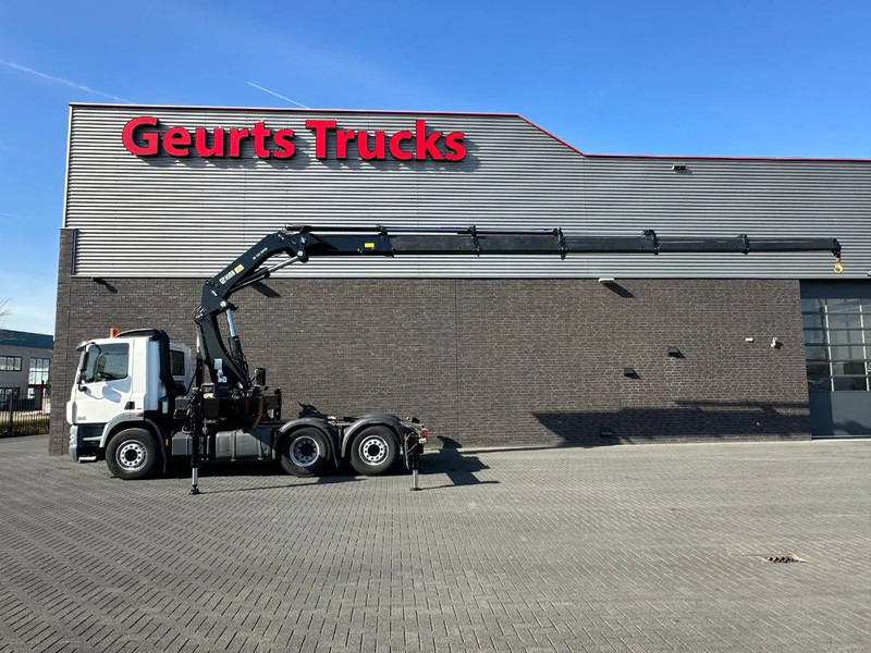 DAF CF 85 410 6X2 + HIAB 422EP-5 HIPRO TREKKER/SATTELZUG/TRACTOR UNIT/ CAMION - Kamion me vinç: foto 1 DAF CF 85 410 6X2 + HIAB 422EP-5 HIPRO TREKKER/SATTELZUG/TRACTOR UNIT/ CAMION - Kamion me vinç: foto 1