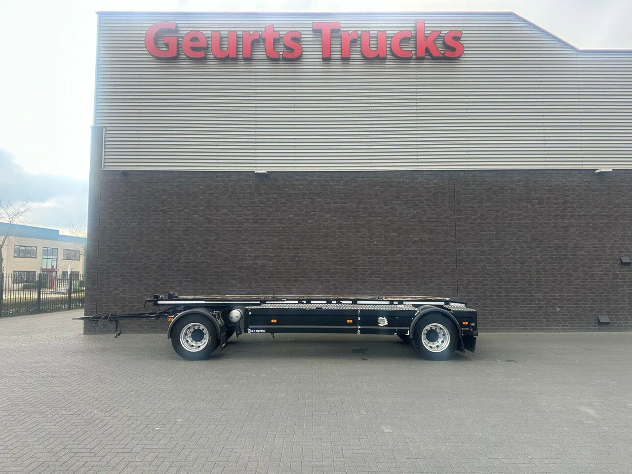 GS Meppel AIC-2000 CONTAINER AANHANGER - Rimorkio roll-off/ Skip loader: foto 1 GS Meppel AIC-2000 CONTAINER AANHANGER - Rimorkio roll-off/ Skip loader: foto 1