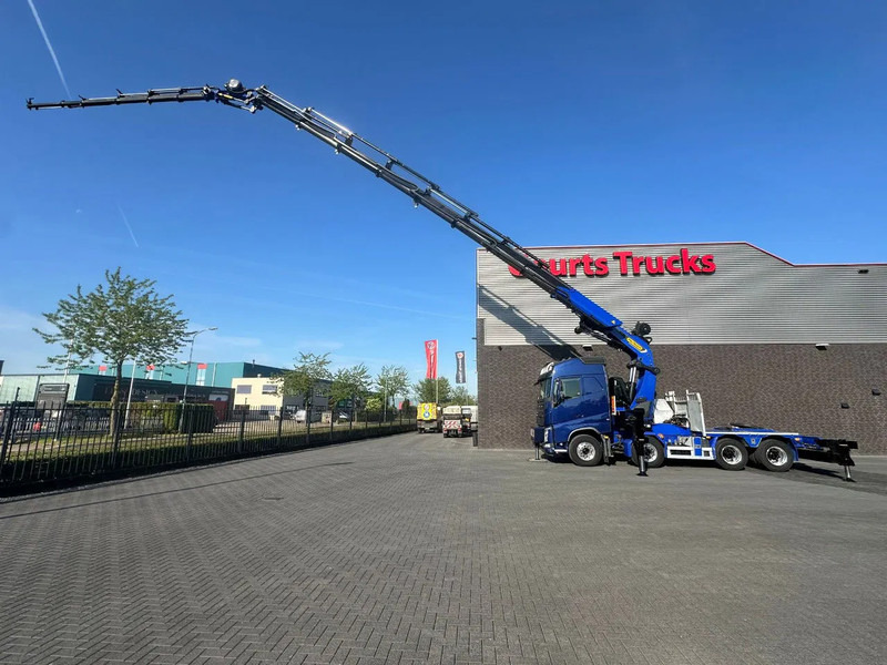 Volvo FH 540 8X4 TREKKER / BAKWAGEN MET PALFINGER PK135.002 TEC7 + JIB PJ190 KRAAN / KRAN / CRANE / GRUA - Gjysmë-kamion: foto 5 Volvo FH 540 8X4 TREKKER / BAKWAGEN MET PALFINGER PK135.002 TEC7 + JIB PJ190 KRAAN / KRAN / CRANE / GRUA - Gjysmë-kamion: foto 5