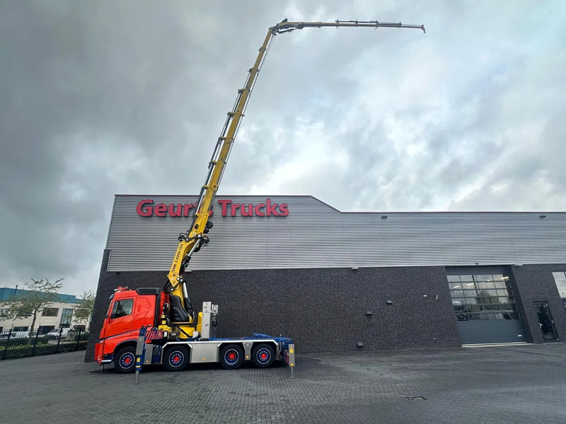 Volvo FH 8x2 FR TREKKER / BAKWAGEN MET HIAB X-HIPRO 1058 E8 MET JIB 150X-6 + LIER KRAAN / KRAN / CRANE / GRUA - Gjysmë-kamion: foto 4 Volvo FH 8x2 FR TREKKER / BAKWAGEN MET HIAB X-HIPRO 1058 E8 MET JIB 150X-6 + LIER KRAAN / KRAN / CRANE / GRUA - Gjysmë-kamion: foto 4