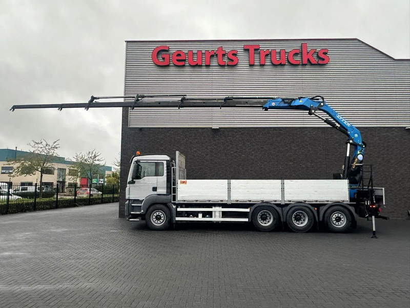 MAN TGS 35.460 8X4-4 BL OPEN LAADBAK MET EFFER 215/4S KRAAN / KRAN / CRANE / GRUA - Kamion me vinç: foto 1 MAN TGS 35.460 8X4-4 BL OPEN LAADBAK MET EFFER 215/4S KRAAN / KRAN / CRANE / GRUA - Kamion me vinç: foto 1
