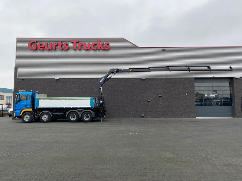 MAN TGS 35.480 8X4 KIPPER/TIPPER + HMF 2620-K5 KRAAN/KRAN/CRANE/GRUA - Kamion vetëshkarkues, Kamion me vinç: foto 5 MAN TGS 35.480 8X4 KIPPER/TIPPER + HMF 2620-K5 KRAAN/KRAN/CRANE/GRUA - Kamion vetëshkarkues, Kamion me vinç: foto 5