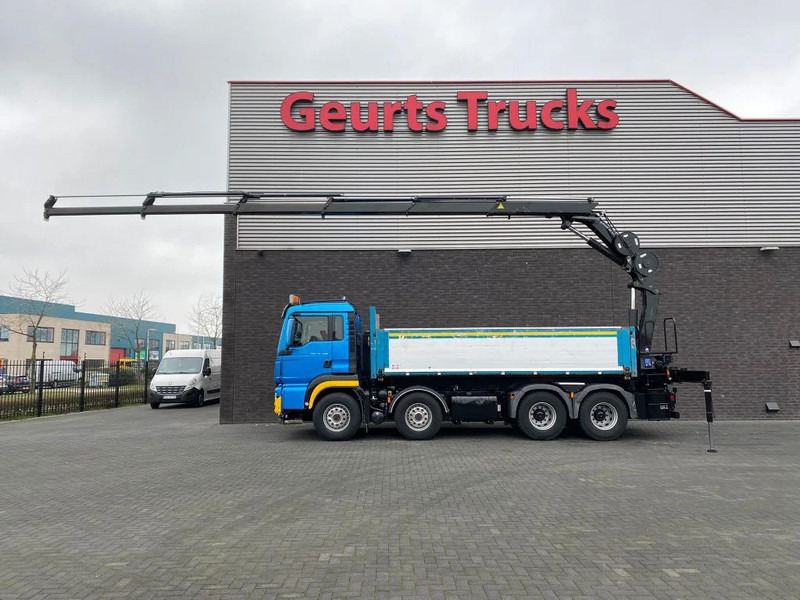 MAN TGS 35.480 8X4 KIPPER/TIPPER + HMF 2620-K5 KRAAN/KRAN/CRANE/GRUA - Kamion vetëshkarkues, Kamion me vinç: foto 1 MAN TGS 35.480 8X4 KIPPER/TIPPER + HMF 2620-K5 KRAAN/KRAN/CRANE/GRUA - Kamion vetëshkarkues, Kamion me vinç: foto 1