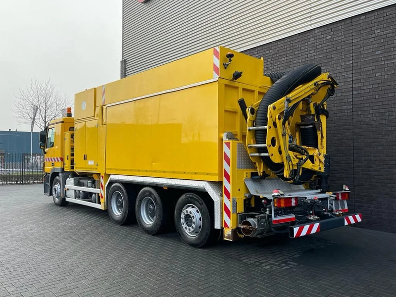 Mercedes-Benz Actros 3248 8X4 TRIDEM MTS DINO 12 SAUGBAGGER/SUCTIONEXAVATOR/GRONDZUIGER - Kamion me vakuum: foto 3 Mercedes-Benz Actros 3248 8X4 TRIDEM MTS DINO 12 SAUGBAGGER/SUCTIONEXAVATOR/GRONDZUIGER - Kamion me vakuum: foto 3