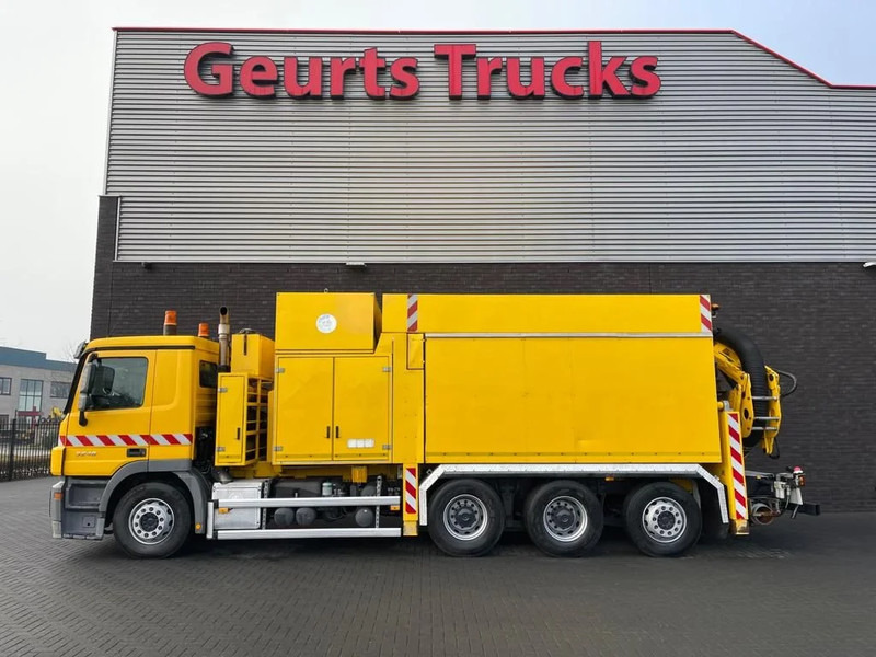 Mercedes-Benz Actros 3248 8X4 TRIDEM MTS DINO 12 SAUGBAGGER/SUCTIONEXAVATOR/GRONDZUIGER - Kamion me vakuum: foto 1 Mercedes-Benz Actros 3248 8X4 TRIDEM MTS DINO 12 SAUGBAGGER/SUCTIONEXAVATOR/GRONDZUIGER - Kamion me vakuum: foto 1
