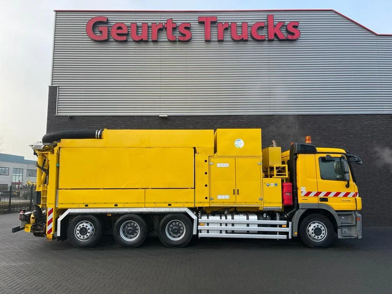Mercedes-Benz Actros 3248 8X4 TRIDEM MTS DINO 12 SAUGBAGGER/SUCTIONEXAVATOR/GRONDZUIGER - Kamion me vakuum: foto 4 Mercedes-Benz Actros 3248 8X4 TRIDEM MTS DINO 12 SAUGBAGGER/SUCTIONEXAVATOR/GRONDZUIGER - Kamion me vakuum: foto 4