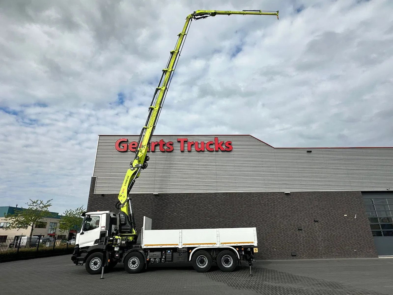 Renault C460 8X4 + HIAB X-HIPRO 548 E-7 MET JIB KRAAN / - Kamion me vinç: foto 4 Renault C460 8X4 + HIAB X-HIPRO 548 E-7 MET JIB KRAAN / - Kamion me vinç: foto 4