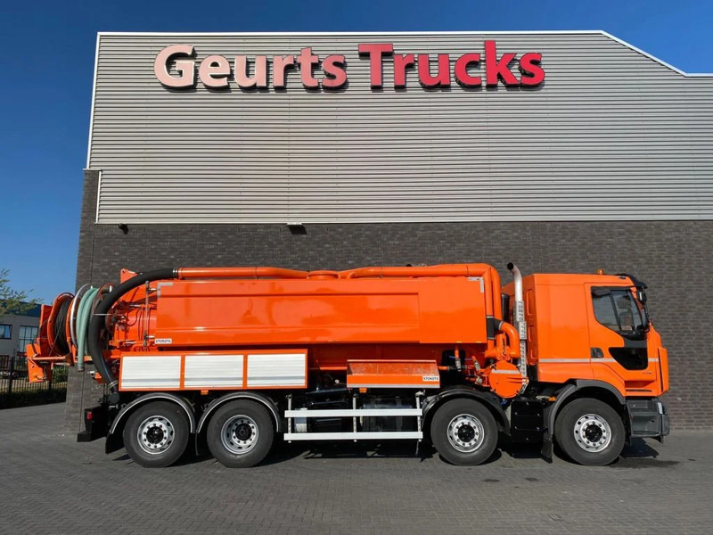 Renault Lander 430 8X2 STOKOTA VACUUM/HOGEDRUK /COMBI/KOLKENZUIGER - Kamion me vakuum: foto 4 Renault Lander 430 8X2 STOKOTA VACUUM/HOGEDRUK /COMBI/KOLKENZUIGER - Kamion me vakuum: foto 4