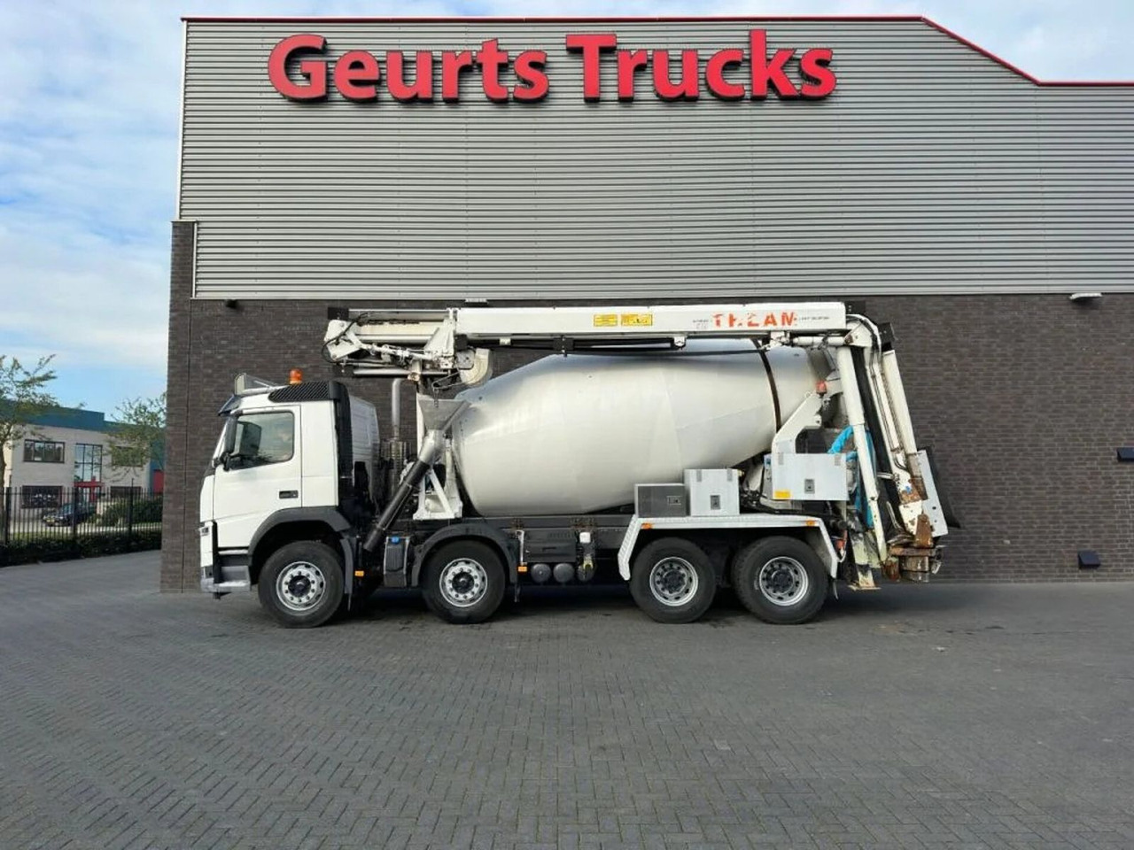 Volvo FM 410 8X4 + STETTER 9 M3 MIXER/MISCHER + THEAM - Autobetoniere: foto 1 Volvo FM 410 8X4 + STETTER 9 M3 MIXER/MISCHER + THEAM - Autobetoniere: foto 1