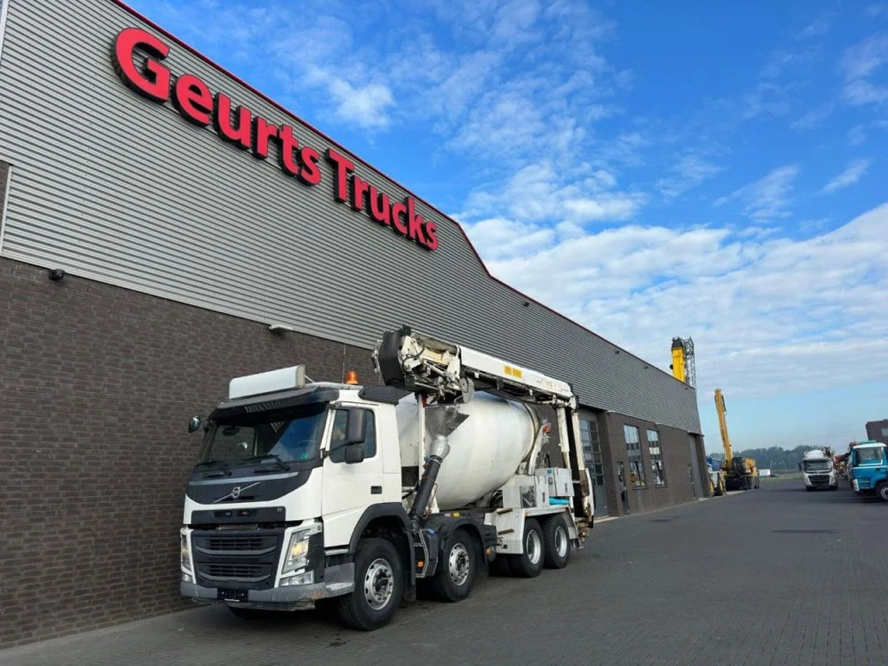 Volvo FM 410 8X4 + STETTER 9 M3 MIXER/MISCHER + THEAM - Autobetoniere: foto 2 Volvo FM 410 8X4 + STETTER 9 M3 MIXER/MISCHER + THEAM - Autobetoniere: foto 2