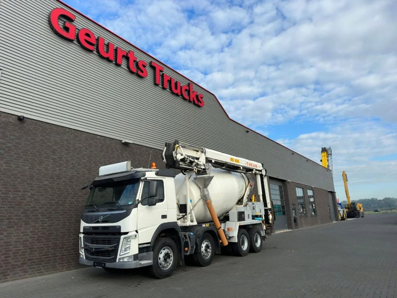 Volvo FM 410 8X4 + STETTER 9 M3 MIXER/MISCHER + THEAM - Autobetoniere: foto 2 Volvo FM 410 8X4 + STETTER 9 M3 MIXER/MISCHER + THEAM - Autobetoniere: foto 2