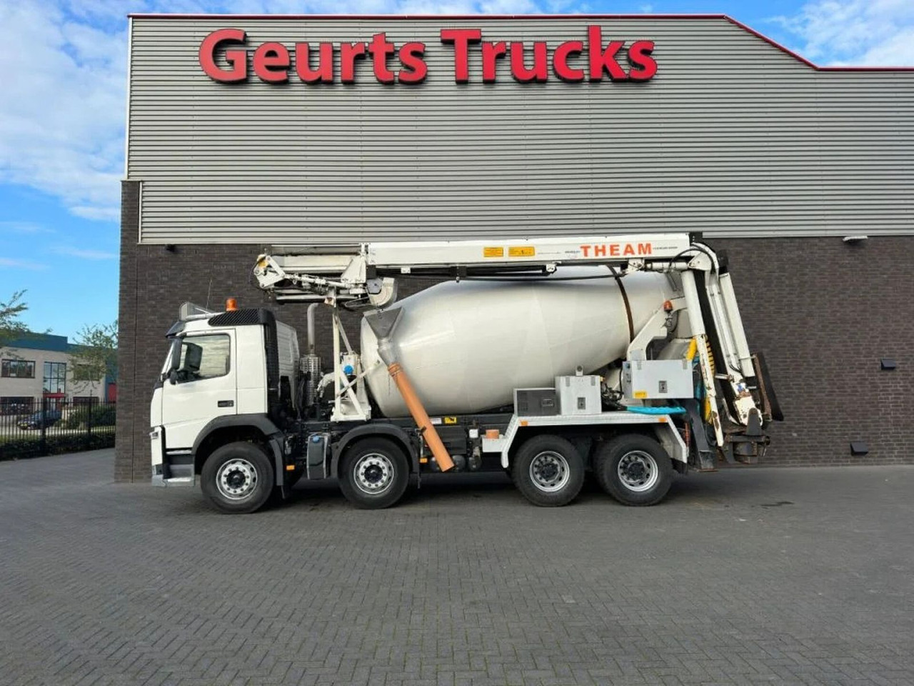 Volvo FM 410 8X4 + STETTER 9 M3 MIXER/MISCHER + THEAM - Autobetoniere: foto 1 Volvo FM 410 8X4 + STETTER 9 M3 MIXER/MISCHER + THEAM - Autobetoniere: foto 1