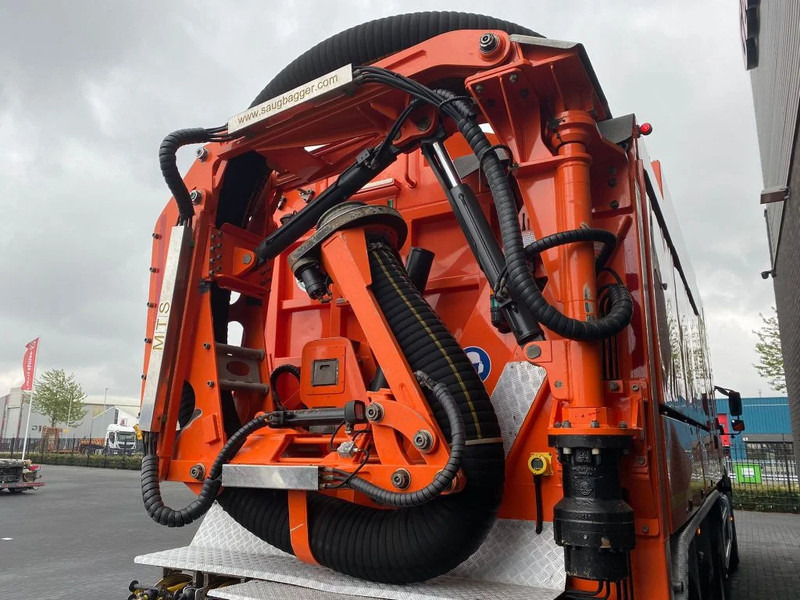 Kamion me vakuum Volvo FMX 510 8X4 TRIDEM + MTS DINO 5 SAUGBAGGER/SUCTIONEXAVATOR/GRONDZUIGER: foto 9