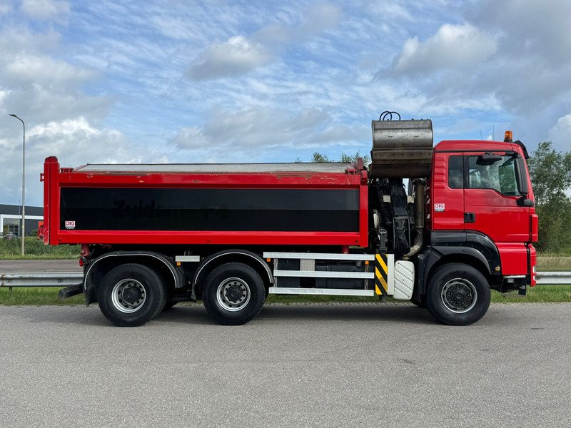 MAN TGS 32.400 6x6 Kipper with Crane - Kamion vetëshkarkues, Kamion me vinç: foto 5 MAN TGS 32.400 6x6 Kipper with Crane - Kamion vetëshkarkues, Kamion me vinç: foto 5