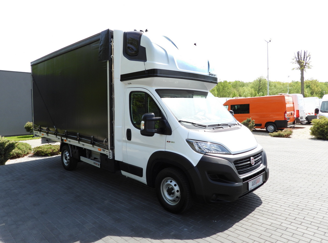 FIAT DUCATO TARPAULIN 10 PALLETS WEBASTO CRUISE CONTROL AIR CONDITIONING LED LIGHTS PNEUMATICS 160HP - Kamioncine me tendë: foto 4 FIAT DUCATO TARPAULIN 10 PALLETS WEBASTO CRUISE CONTROL AIR CONDITIONING LED LIGHTS PNEUMATICS 160HP - Kamioncine me tendë: foto 4